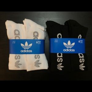 Adidas Originals Crew Socks (Size 6-12)